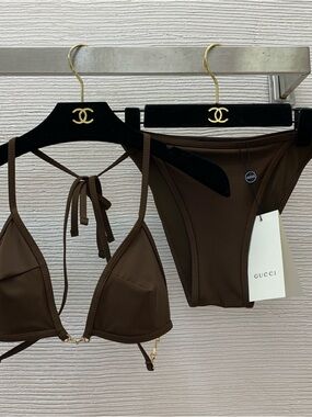 Brown Bikini Set